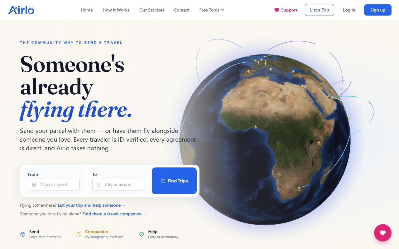 airlo.org, the travel platform we design, build and run